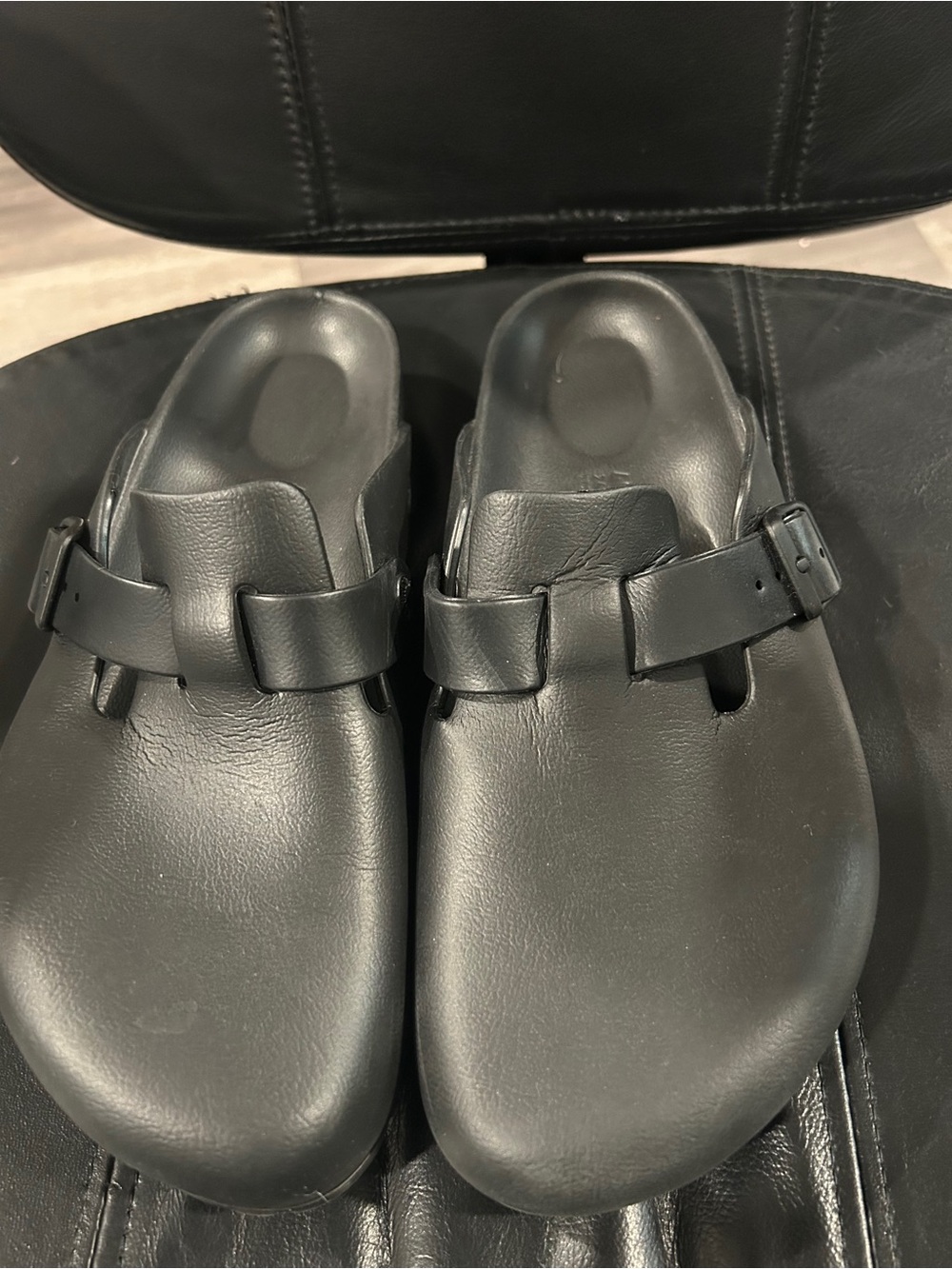 Birkenstock Boston EVA clogs black clog  women’s size  40 - Picture 2 of 8